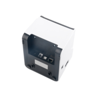 Mini Impresora Térmica Portátil de Recibos de 80 mm, Impresora Inalámbrica de Etiquetas POS USB para Comercio Minorista y Restaurantes