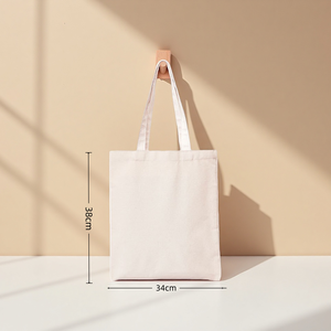 Sacs fourre-tout en toile de coton bio imprimés personnalisés avec logo, faible MOQ, recyclés, pour courses, mode féminine, avec fermeture éclair, vente en gros - Product Image 2