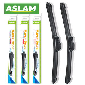 Balais d'essuie-glace en caoutchouc souple de qualité supérieure, ajustement universel, sans cadre, pour <span class=keywords><strong>pare</strong></span>-<span class=keywords><strong>brise</strong></span> automobile, haute performance, structure sans armature BYD X3 - Product Image 1