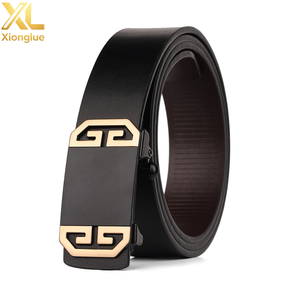 Ceinture en cuir véritable pour hommes, vente en gros, ceinture classique vintage pour hommes, boucle en alliage, luxe, loisirs, affaires, polyvalente - Product Image 1
