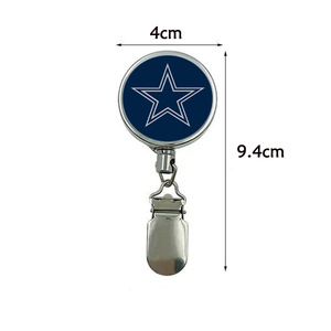Nouvelle pince à serviette tout métal de 4 cm, sans perçage, avec support adhésif, câble en acier, pince rétractable en forme d'étoile à cinq branches. - Product Image 4
