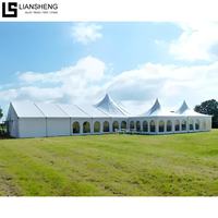 Tente Événementielle 2025 au Design Populaire, avec Cadre en Aluminium, pour Extérieur et Bâche PVC Imperméable – Idéale pour Mariages et Fêtes