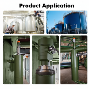 Capteur de niveau radar GLT741 RS485 4-20mA 80g pour réservoirs de liquides et de solides - Product Image 6