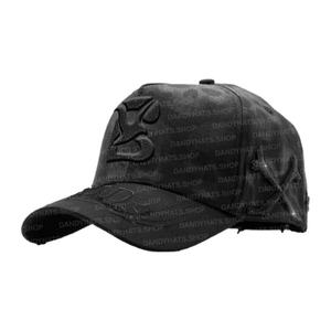 Sombrero G5 Dandy Hats, Gorras de Béisbol Deportivas de 5 Paneles de Gamuza, Bordado de Letras en Tela, Diseño Desgastado, Unisex, Adulto, Halloween - Product Image 6