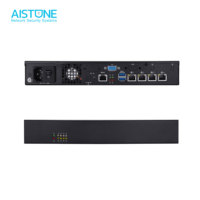 Mini PC con fuente de alimentación integrada, cuatro puertos, firewall pfSense OPNsense j4125, NICs de 2.5G, dispositivo de firewall de red, router AES-NI, 4 puertos LAN
