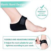 Protections de talon personnalisées avec logo, manchon de soutien en néoprène respirant et léger, coussin de talon fixe pour soulager la pression, coussin de talon pour pied