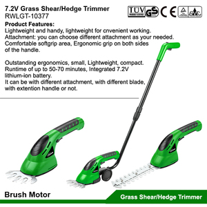 <span class=keywords><strong>7.2V</strong></span> Li-ion pin điện điện cỏ Tông đơ không dây cây bụi cắt tỉa edging cắt cỏ cầm tay cắt cắt hàng rào tông đơ - Product Image 6