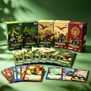 การ์ดเกม TCG กระดาษเคลือบเงา 350 แกรม พิมพ์ลายโฮโลแกรม ดีไซน์ใหม่ HV ปรับแต่งโลโก้และบรรจุภัณฑ์ได้ - Product Image 5