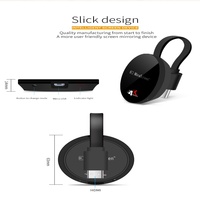 Émetteur-récepteur HDMI sans fil Mirascreen G7 Plus Miracast Airplay Wifi Dongle 4K 5G Anycast Dongle sans fil pour TV