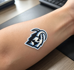 Pegatina de tatuaje temporal con logotipo personalizado para equipos deportivos, impermeable, extraíble, para eventos deportivos, regalos promocionales - Product Image 4