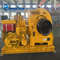 Treuil de remorquage diesel à double tambour cascade pour remorqueur-barge offshore