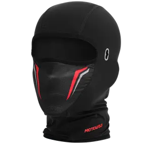 Motowolf máscara facial respirável para capacete, motocicleta de verão, respirável, máscara interna, tampa para o rosto inteiro