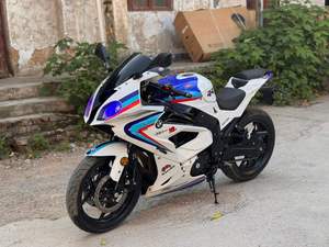 รถจักรยานยนต์สไตล์ <span class=keywords><strong>S1000RR</strong></span> รุ่นจำลองจากจีน ขนาด 250 ซีซี/400 ซีซี เครื่องยนต์แบบอินไลน์คู่ ระบายความร้อนด้วยน้ำ ระบบหัวฉีด EFI ลายพรางสามสีสุดคลาสสิกแบบ <span class=keywords><strong>M</strong></span> สำหรับการแข่งขัน - Product Image 5