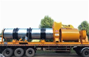 Continuous Drum Mix Asphalt Plant Asphalt Mixing Plant with Mobile Ground <b>Aggregate</b> Bin Asphalt tank - Product Image 2