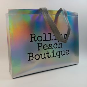 Sac de courses réutilisable en non-tissé avec poignées et bandoulière, en métal, haute qualité, nouveau, imprimé logo, écologique - Product Image 5