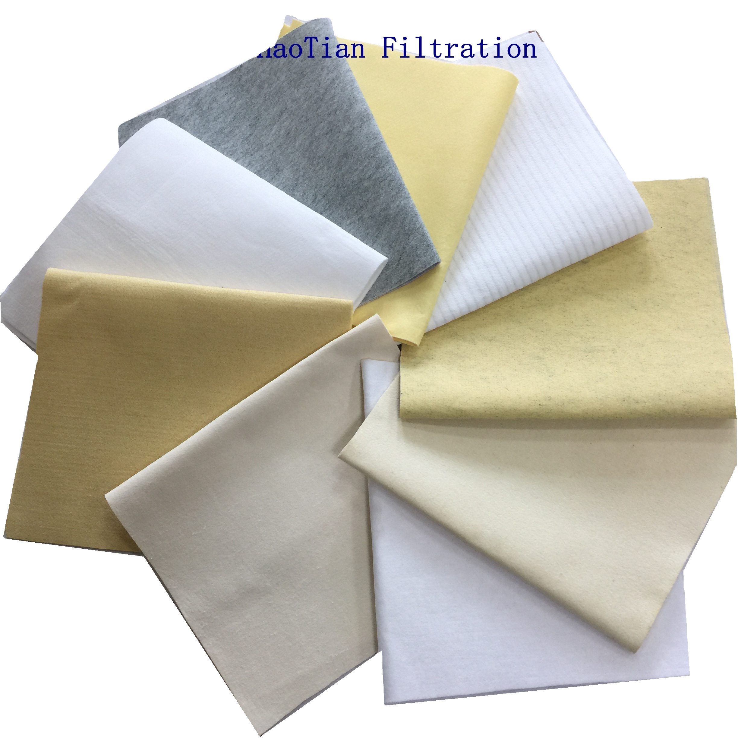 Industrial Non-woven Dust Filter Bags Filter Cloth for Filtration