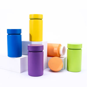 Botella vacía de PET de 100 ml para productos de salud, cápsulas, tabletas, polvo nutricional, dulces, con tapa de rosca para almacenamiento de medicamentos - Product Image 4