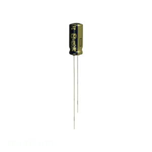 Manufacturer Channel 12 uF CAP ALUM 12UF 20% 63V RADIAL TH Through Hole EEU-FC1J120 <b>Capacitor</b> - Product Image 1