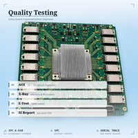Fabricant de circuits imprimés haute fréquence pour optiques co-étiquetées CPO - Carte multicouche pour moteur optique, PCBA personnalisé avec finition ENEPIG
