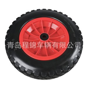 Pneus pleins en mousse PU anti-crevaison Cheng Jin 3.50-8 pour véhicules utilitaires - Product Image 2