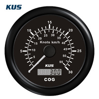 KUS SEA-V Seri 85mm 60L GPS Speedometer 12V/24V untuk Kapal Universal