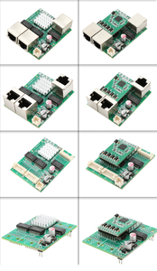 Modulo Switch Ethernet Gigabit POE a 3 Porte, <span class=keywords><strong>1</strong></span> Ingresso e 2 Uscite, Scheda <span class=keywords><strong>di</strong></span> Rete PoE per Applicazioni IoT e Sistemi <span class=keywords><strong>di</strong></span> Parcheggio Intelligenti - Product Image 5