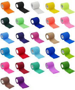 ضمادة ملونة غير منسوجة من الحيوانات الأليفة ذاتية اللصق ومتماسكة مخزنة مع طباعة لطيفة للباو للكلاب - Product Image 5