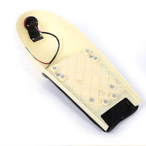 Siège de moto à coussin rétro Vintage, pour Cafe Racer, <span class=keywords><strong>selle</strong></span> à brouilleur, avec feu arrière - Product Image 4