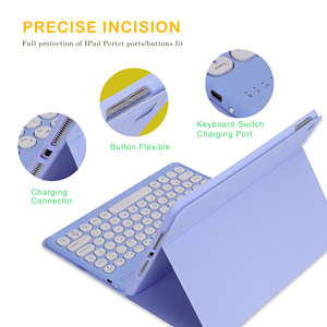 เคสแท็บเล็ตพร้อมคีย์บอร์<span class=keywords><strong>ด</strong></span> Android สำหรับ iPad 9 รุ่นที่ 10 ขนาด 10.9 นิ้ว ปี 2022 และ iPad 12.9 Mini 6 Air 4 ขนาด 12.9 นิ้ว ปี 2020 2021 - Product Image 3