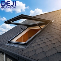 Fenêtre de toit en aluminium moderne sur mesure à double vitrage pour villa, véranda et projets résidentiels