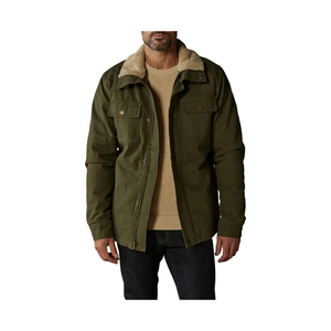 Chaqueta Bomber Unisex de Lona para Invierno, Estilo Vintage con Cuello Mao, Cierre de Cremallera, Duradera, Elegante, Cómoda, Ligera y Resistente al Viento - Product Image 2