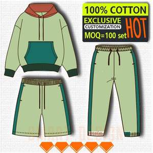 1800 Gsm Sudaderas Con Felpa Por Dentro Crewneck 480 520 Gsm Sweat 500gsm Sweats à capuche personnalisés - Product Image 3