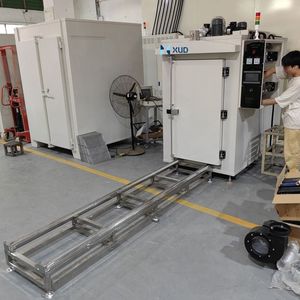 Secador de caja de aire caliente de calefacción eléctrica para horno de horneado industrial por lotes a precio competitivo para postcurado de resina y secado de pastillas de freno - Product Image 1