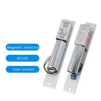 Serrure à pêne dormant électrique DC12V 2 fils/5 fils, serrure intelligente à pêne dormant pour porte unique, contrôle d'accès aux portes