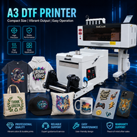 Nouvelle conception d'imprimante DTF pour film PET, machine d'impression numérique A3, imprimante DTF xp600, imprimante DTF 30 cm avec agitateur