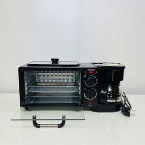 الأكثر مبيعاً ماكينة إفطار متعددة الوظائف منزلية ثلاثة في واحد مع فرن - Product Image 1