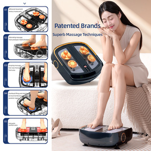 Masseur de pieds Shiatsu à couverture complète avec thérapie infrarouge pour le massage des pieds et des jambes, usage domestique - Product Image 1