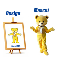 Costume de mascotte d'ours en peluche personnalisé Shengye pour adulte, animal sauvage en fourrure, cosplay de carnaval, mascotte de dessin animé, Fursuit d'Halloween