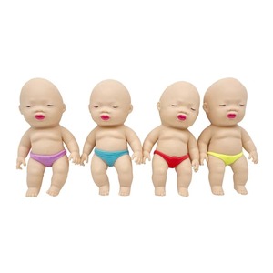 TPR Classic Fun Soft <b>Vent</b> Slow Rebound Baby Squeeze Toy White <b>Black</b> Sand Colors Decompression Toy for Kids Made of Plastic - Product Image 2