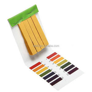 80 شرائط/مجموعة شرائط اختبار درجة الحموضة كامل مقياس درجة الحموضة <span class=keywords><strong>pH</strong></span> تحكم 1-14st المؤشر ورقة عباد الشمس المياه التربة - Product Image 3