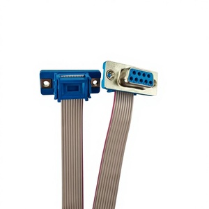 Özel Uzunlukta Kalaylı Bakır Kablo Grubu, JST PH 2.0mm Erkek-Dişi IDC Konnektörler ile DB IP66 Dereceli 9/15/25/37P 100-1000mm - Product Image 1