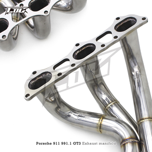 Collecteur d'échappement Offre Spéciale en usine pour Porsche 911 <span class=keywords><strong>991</strong></span>/<span class=keywords><strong>991</strong></span>.1 <span class=keywords><strong>GT3</strong></span> 4.0L 2015-2018 tuyaux d'échappement de voiture en-tête de tuyau de descente en acier inoxydable - Product Image 4