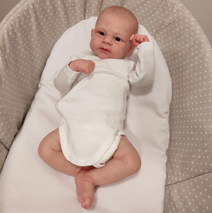 46CM réaliste fini Premie bébé Reborn Elijah poupée peinte à la main de haute qualité Genesis avec veines visibles peau 3D - Product Image 2