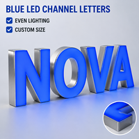 Enseigne lumineuse 3D personnalisée en acrylique avec lettres néon LED pour la décoration publicitaire des magasins de détail, salons, gymnases et devantures de commerces