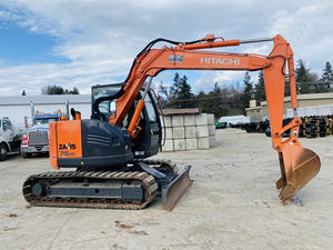 Mini-pelles Hitachi ZX75US d'occasion japonaises d'origine Hitachi ZX55 ZX60 ZX70 ZX75 ZX120 ZX200 ZX350 - Product Image 2