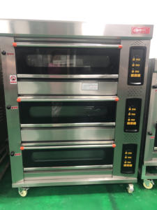 <span class=keywords><strong>Horno</strong></span> de Cocina Económico para Panadería, 3 Niveles, 6 Bandejas, <span class=keywords><strong>Horno</strong></span> de Panadería Industrial Comercial <span class=keywords><strong>Rofco</strong></span> para Pizza, <span class=keywords><strong>Horno</strong></span> Tostador de Gas - Product Image 5