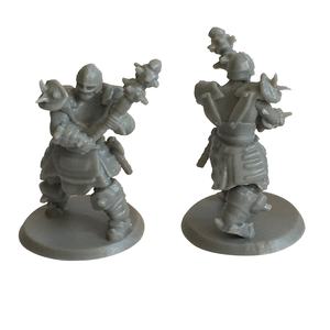 고품질 플라스틱 수지 레드 왁스 미니어처 피규어 프로스 동상 장식 모델 빠른 프로토타입 3D 프린팅 보드 게임 - Product Image 3