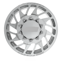 Rines Forjados Negros Mate Personalizados de 22X8.25 y 26X8.25 con Tapas Centrales Flotantes 10X225 8X170 8X200 para Ram 3500 y Ford F450