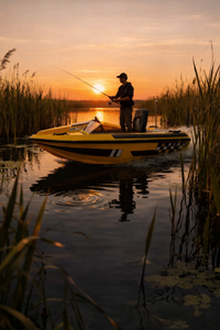 Yate Deportivo de 106cc, Motor de Gasolina de 2 Tiempos, Casco de Aluminio, Gasolina <span class=keywords><strong>sin</strong></span> <span class=keywords><strong>Plomo</strong></span>, Peso Neto 73kg, 25211076cm, Diseño Compacto de Carreras - Product Image 6