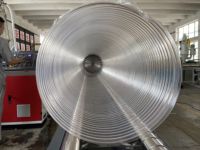 Tuyau d'expansion en spirale de fil d'acier PU, tuyau de conduit d'air PU, machine de fabrication